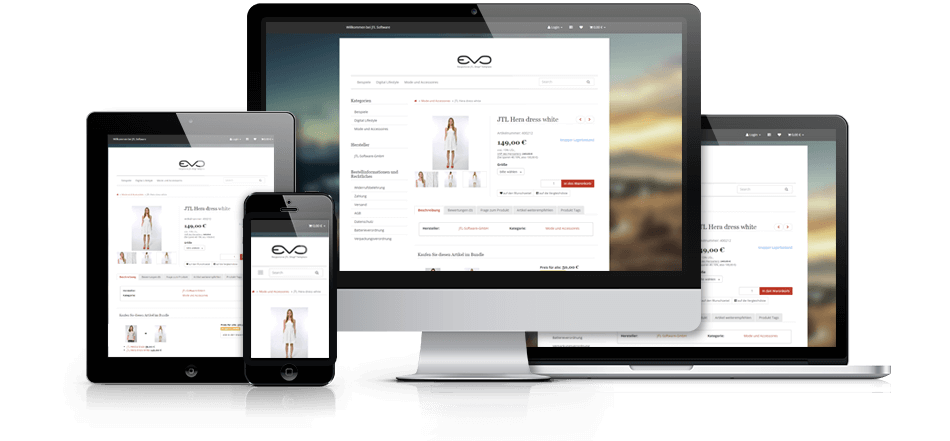 Responsive Evo Template JTL-Shop4