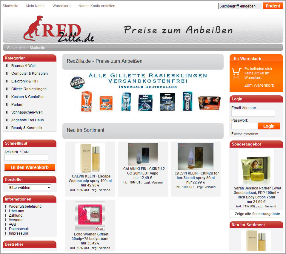 Jtl Shop 2 Screenshot 2010