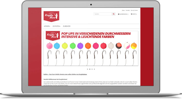 Karpfenhans: Referenz bei JTL