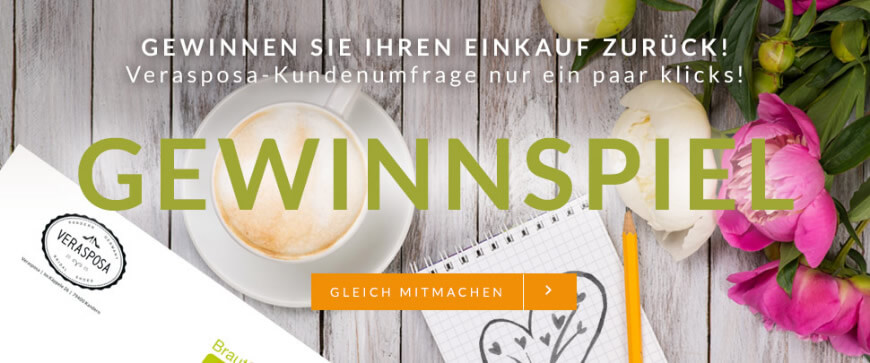 Shop-Umfrage und Gewinnspiel Header