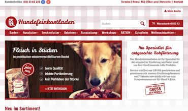 Projektbild Hundefeinkostladen