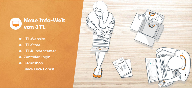 Neue Infowelt von JTL: Website, Store & mehr