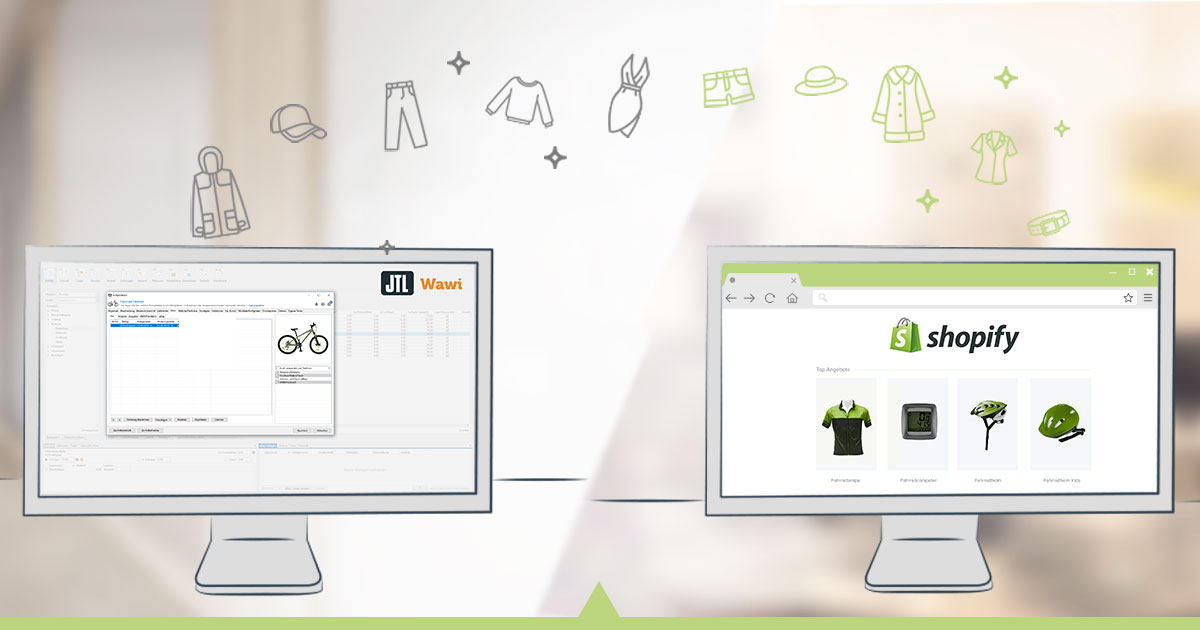 Shopify mit Warenwirtschaft verbinden über JTL-Connector