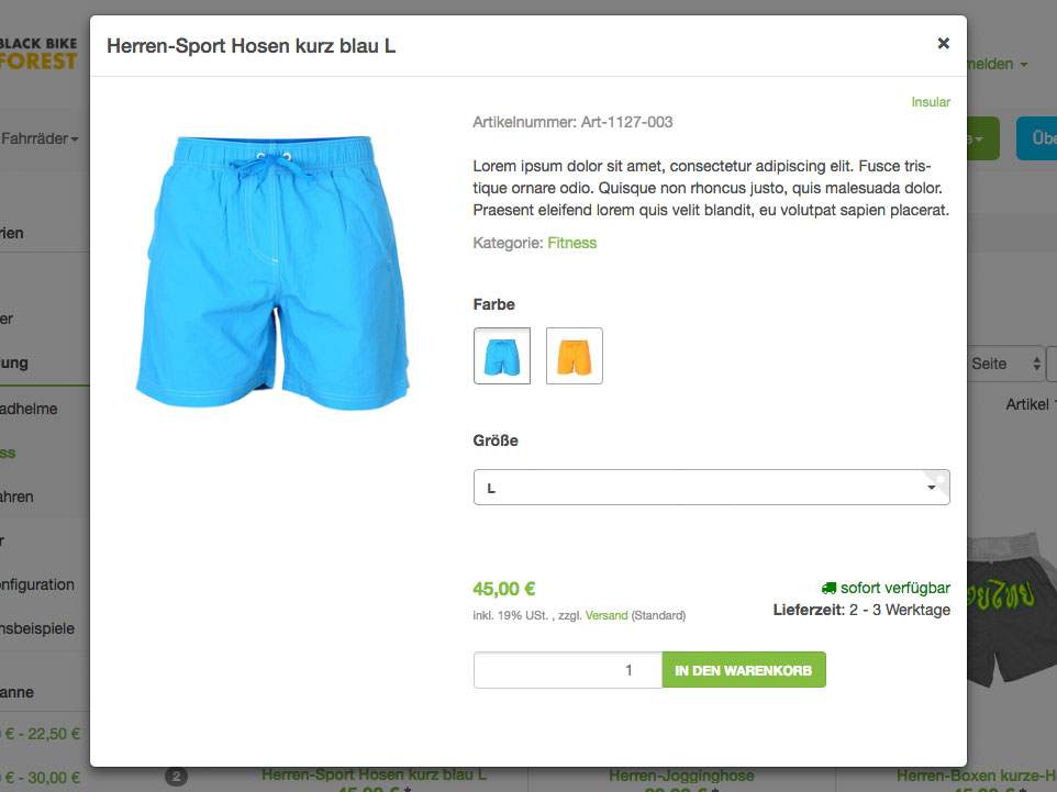JTL-Shop 4.06 Vorschau Artikel