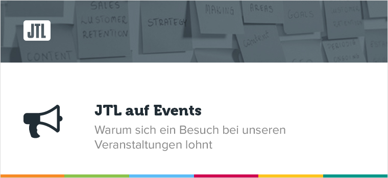 Das Veranstaltungsprogramm von JTL – wer trifft wen wo?