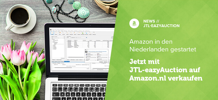 Jetzt mit JTL-eazyAuction auch auf Amazon.nl verkaufen