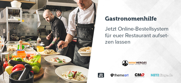 Schnelle Hilfe für Gastronomen: Online-Bestellsystem für euer Restaurant