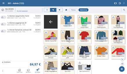 Die Demodatenbank von JTL-POS