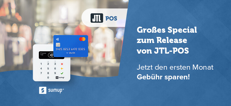 Bargeldlos bezahlen mit SumUp: Jetzt 1. Monat gebührenfrei!