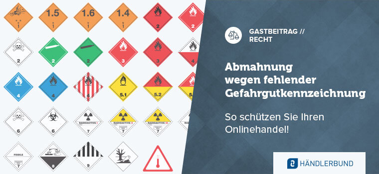 More care in eCommerce: Avoid warnings due to missing dangerous goods labeling