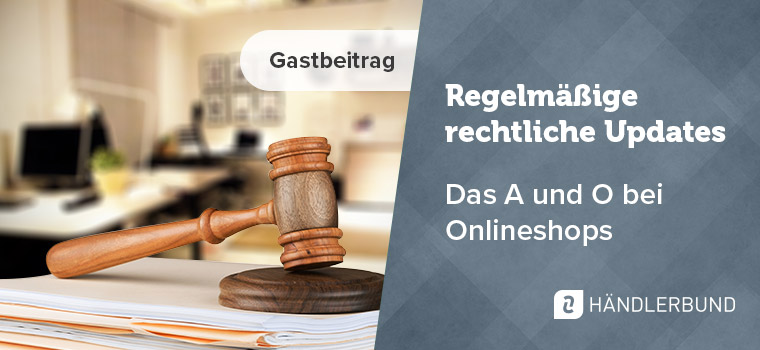 Tips from the Händlerbund: How to set up your online store in a legally compliant manner