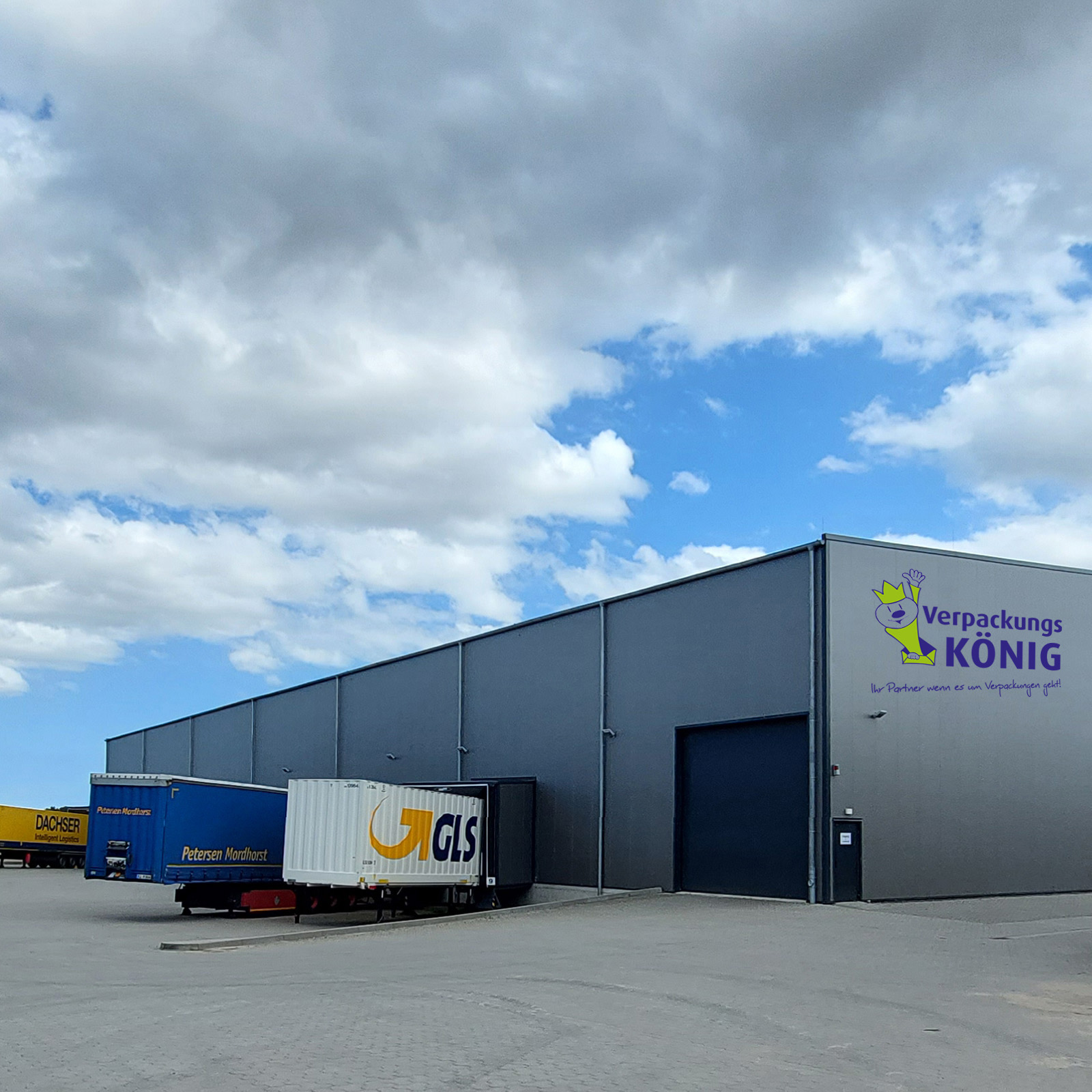 Verpackungskönig Lagerhalle