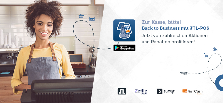 Zur Kasse, bitte! Back to Business mit JTL-POS