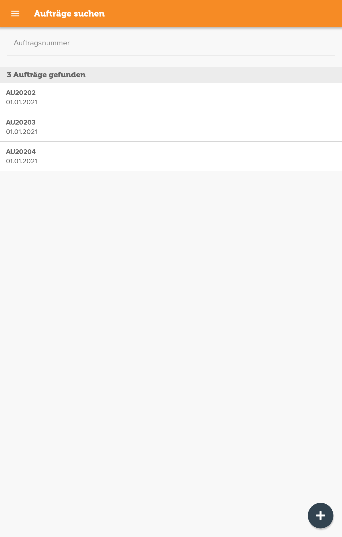 JTL-Wawi App: Aufträge