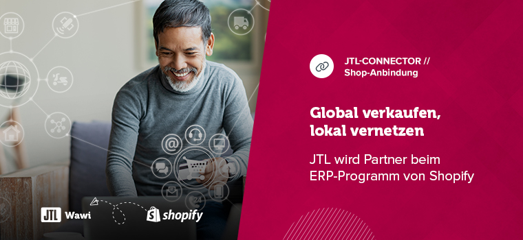 Gut angebunden: Die JTL ERP‑Connector App für Shopify